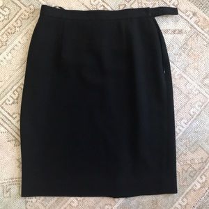 Rena Rowan black pencil skirt